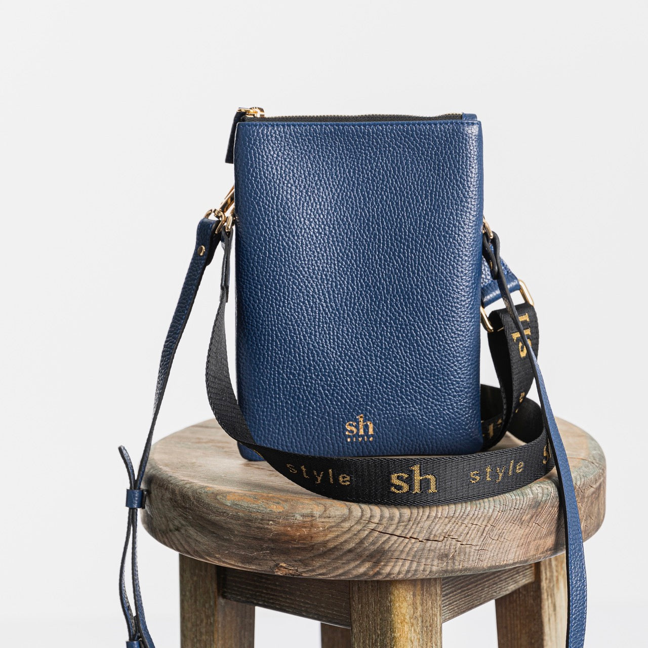 Borsa CITY crossbody, colore blu marine